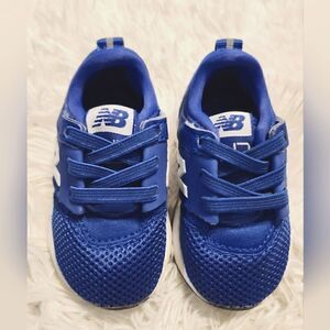 New! New Balance Infant Blue White KA247CBI Size 3 Boys